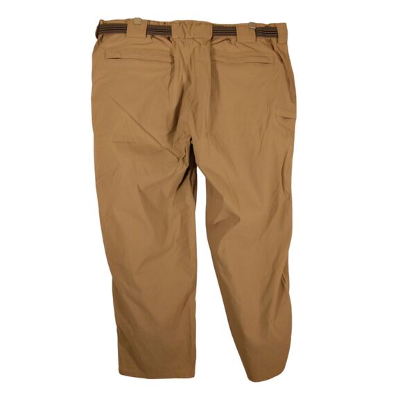 Duluth Trading CO pants mens XL XLarge 38x30 khaki tan nylon stretch hiking belt - Picture 2 of 7